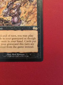 Yawgmoth's Will Urza's Saga LP/MP MtG Magic The Gathering - Image 5