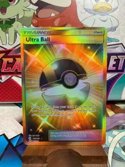 Ultra Ball 161/149 Gold - Sun & Moon - Pokemon TCG - SHIPS FAST - Image 1