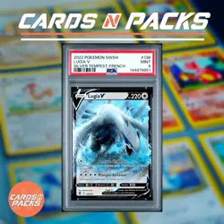 Carte Pokemon Lugia-V 138/195 EB12 Tempete Argentee PSA 9 ✨ - Image 1