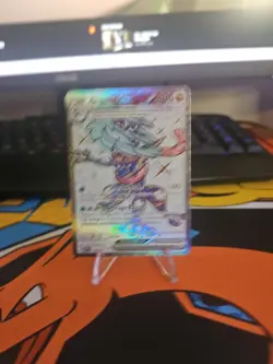 Pokemon Greninja EX TCG Twilight Masquerade Holo Ultra Rare Full Art 198/167 - Image 2