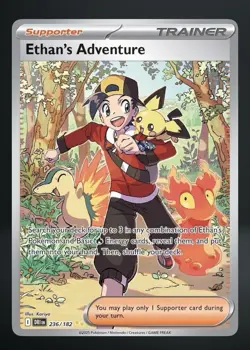 Pokemon Ethan's Adventure 236/182 Special Illustration Rare Destined Rivals ✨ - Image 1