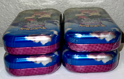 (LOT OF 4) Pokemon TCG Mega Evolutions Ascended Heroes Mini Tins Set NEW SEALED! - Image 3