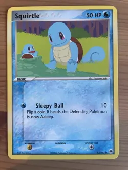 Squirtle - 82/112 - Common - EX FireRed & LeafGreen - NM - Pokemon - Non Holo - Image 2