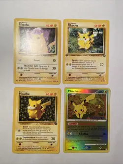 Pokemon TCG Pikachu Lot of 4 - Image 1