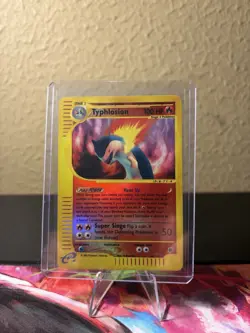 2002 Typhlosion 65/165 - Expedition Base Set Reverse Holo Rare -Pokemon TCG - Image 1