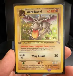 Pokemon TCG Dark Gyarados Prerelease Wotc Promo 08/82 Holo Stage 1 70 HP - Image 1
