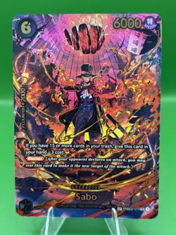 One Piece TCG - Sabo (SP) PRB02-014 - OP15 - Adventure on Kami's Island NM/M🔥🔥 - Image 1