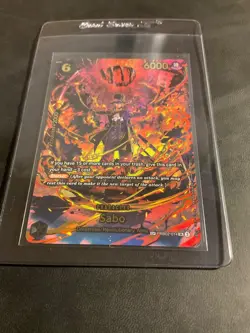 One Piece TCG - Sabo (SP) PRB02-014 - OP15 - Adventure On Kami’s Island NM/M - Image 2