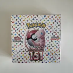 Pokemon Japanese 151 Sv2a Booster Box-Brand New & Sealed-READ DESCRIPTION #1 - Image 1