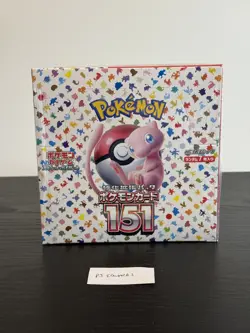 Pokemon - Japanese 151 Booster Box - Sealed wrap - Image 1