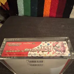 Pokemon SV2a 151 Japanese Booster Box Sealed 20 Packs + Acrylic Case 4521329346038 - Image 5