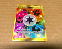2018 Pokemon Unit Energy Card Forbidden Light Holo 146/131 - Image 3