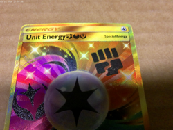 2018 Pokemon Unit Energy Card Forbidden Light Holo 146/131 - Image 4