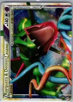Rayquaza & Deoxys Legend (Top) 89/90 Undaunted - Pokemon Card - LP - Image 1