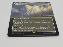 MTG Minas Tirith Borderless LOTR: Tales of Middle Earth #341 - Image 2