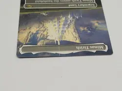 MTG Minas Tirith Borderless LOTR: Tales of Middle Earth #341 - Image 3