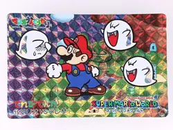 Teresa Super Mario World Holo Card No.15 Nintendo 1993 From Japan F/S - Image 1