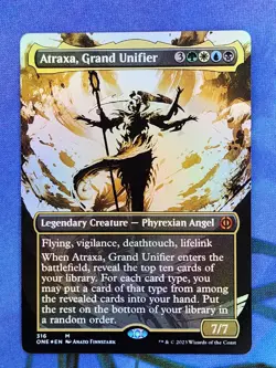 1x FOIL SHOWCASE Atraxa, Grand Unifier, NM, ONE, Magic: the Gathering, MtG - Image 1
