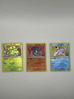 Pokemon TCG: Pokemon Go Radiant Charizard 11/78 Blastoise 18/78 Venusaur 4/78 LP - Image 2
