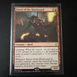 Flayer of the Hatebound #144/302 LP Commander 2019 Magic MTG - Image 1