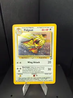 MP Pokemon Pidgeot Base 2 Holo 14/130 - Image 1