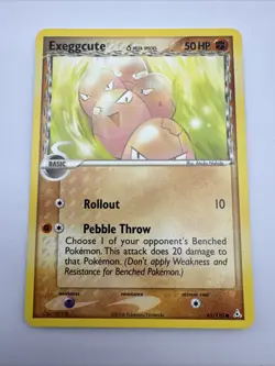 Pokemon TCG Exeggcute EX Holon Phantoms 65 Regular Common NM/lp - Image 1