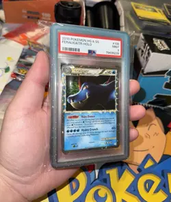 Pokemon Feraligatr Prime 108/123 HGSS Ultra Rare Holo PSA 9 2010 - Image 1