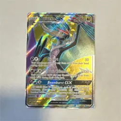 Pokemon Noivern GX Ultra Rare Full Art Holo 141/147 200 HP Burning Shadows 2017 - Image 1