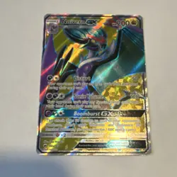Pokemon Noivern GX Ultra Rare Full Art Holo 141/147 200 HP Burning Shadows 2017 - Image 2