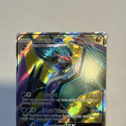 Pokemon Noivern GX Ultra Rare Full Art Holo 141/147 200 HP Burning Shadows 2017 - Image 3