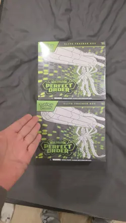 Pokemon TCG Perfect Order ETB - Brand New Lot of 2 - Factory Sealed - Image 1