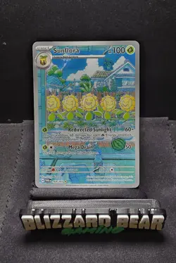 Pokemon TCG Sunflora #169 Twilight Masquerade Illustration Rare NM - Image 1