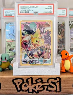 Pikachu 160/159 | Full Art | Holo | Secret Rare | Pokemon Crown Zenith | PSA 10 - Image 2