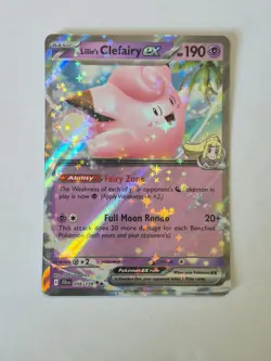 Lillie's Clefairy ex 056/159 Double Rare Journey Together Pokemon Holo Near Mint - Image 1