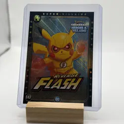 pokemon pikachu heros and villains Gold Reverse Flash E43 - Image 1