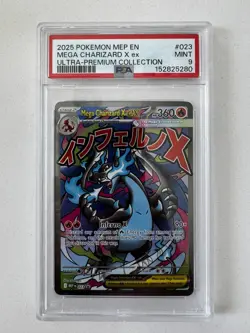 Pokemon TCG: Mega Charizard X Ex - UPC Black Star Promo - MINT PSA 9 - Image 1