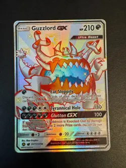 2019 POKEMON HIDDEN FATES SHINY VAULT GUZZLORD GX SV71/SV94 - Image 1