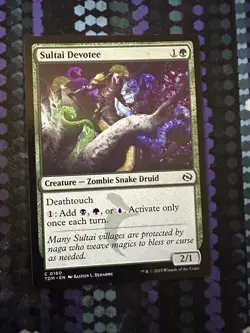MAGIC THE GATHERING MTG TARKIR DRAGONSTORM SULTAI DEVOTEE (#1) - Image 1