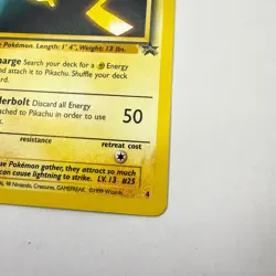 Pokemon Pikachu The First Movie Promo #4 EN LV.13 Wizards - Image 2