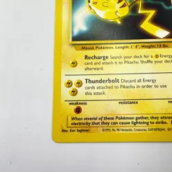 Pokemon Pikachu The First Movie Promo #4 EN LV.13 Wizards - Image 3