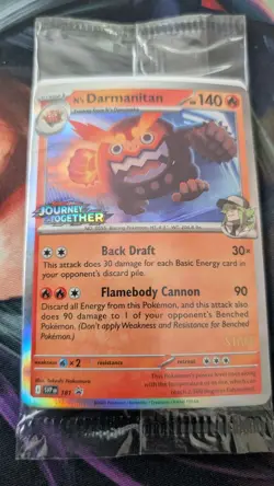 Journey Together Prerelease STAFF Promos SEALED Set of 4 NM - Image 1