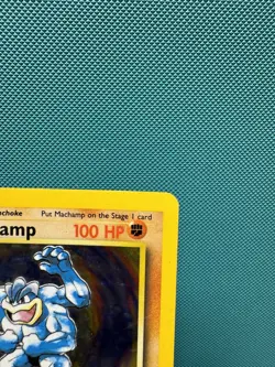 Pokemon TCG Machamp Holo 1st Edition Base Set #8/102 HP - Image 3