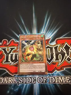 Yu-Gi-Oh Droll Lock Bird Alt Art RA02-EN006 Quarter Century 1st Edition - Image 1