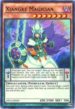 Xiangke Magician - MP16-EN049 - Super Rare 1st Edition Yugioh - Image 1