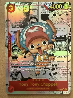 Tony Tony Chopper EB01-006 Alt Art Manga One Piece TCG English EB01 Version - Image 1