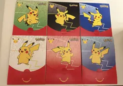 Pokemon McDonalds 25th Anniversary 2021 Sealed Packs 6 Different Artwork Bundle - Image 1