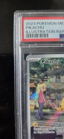 Pokemon Pikachu SV151 173/165 Illustration Rare Holo English 2023 PSA 10 - Image 3