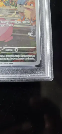 Pokemon Pikachu SV151 173/165 Illustration Rare Holo English 2023 PSA 10 - Image 5