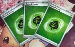 Grass Energy Reverse Holo - 001 - Shrouded Fable Pokemon 2024 - Image 3