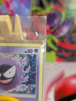 Pokemon Gastly 7/12 Mcdonald's 2019 Promo Confetti Holo Card Sealed With Toy - Image 4